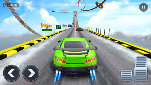 اسکرین شات بازی Superhero Car Games: Car Stunt 3