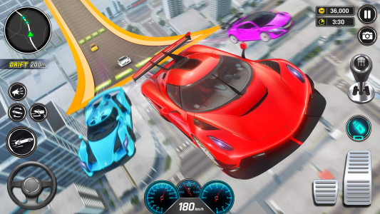 اسکرین شات بازی Superhero Car Games: Car Stunt 5