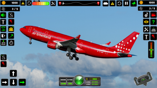 اسکرین شات 3 بازی Flight Pilot: Airplane Game 3D
