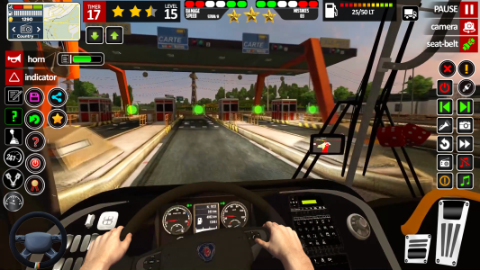 اسکرین شات بازی City Coach Bus Simulator Games 3