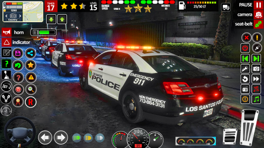 اسکرین شات 1 بازی Police Games: Cop Car Chase 3D