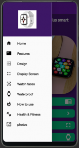 اسکرین شات برنامه w26 plus smart watch guide 1
