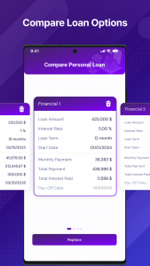اسکرین شات 5 برنامه PayPlan: EMI Loan Calculator
