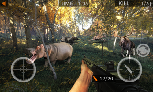 اسکرین شات بازی Animal Hunting Frontier Sniper 3D 1