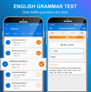 اسکرین شات برنامه English Grammar Handbook 2