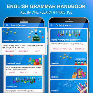 اسکرین شات برنامه English Grammar Handbook 1