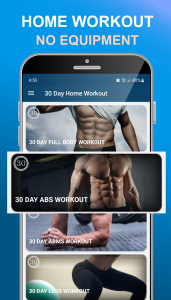 اسکرین شات برنامه 30 Day Home Workouts 1