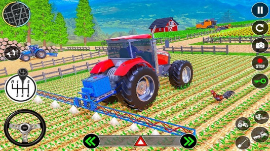 اسکرین شات بازی بازی ماشین کشاورزی 5