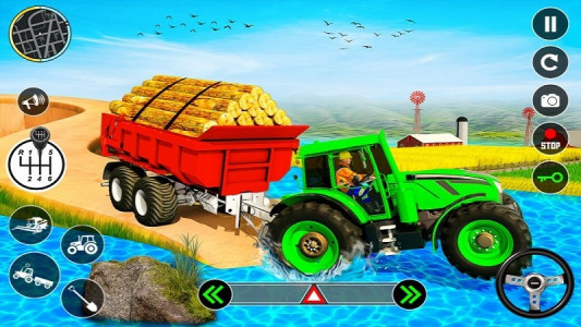 اسکرین شات بازی بازی ماشین کشاورزی 1