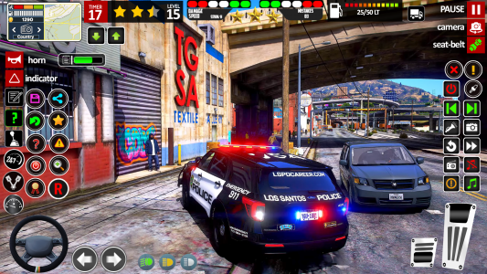 اسکرین شات بازی Police Car Chase Cop Car Games 8