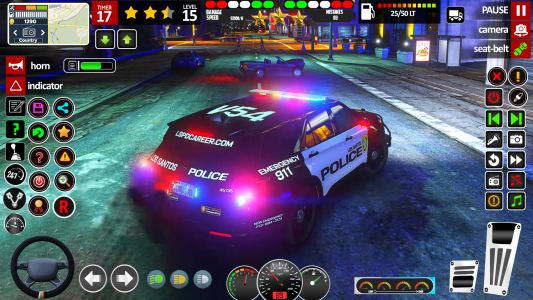 اسکرین شات بازی Police Car Chase Cop Car Games 6