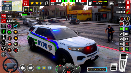 اسکرین شات بازی Police Car Chase Cop Car Games 8
