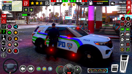 اسکرین شات بازی Police Car Chase Cop Car Games 6