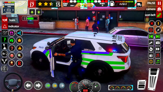 اسکرین شات بازی Police Car Chase Cop Car Games 7