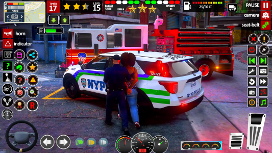 اسکرین شات بازی Police Car Chase Cop Car Games 5