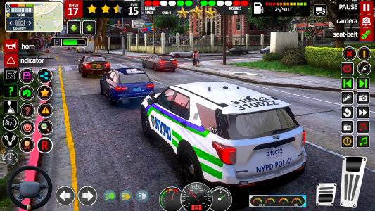 اسکرین شات بازی Police Car Chase Cop Car Games 3