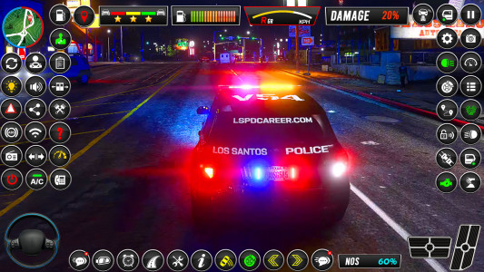 اسکرین شات بازی Police Car Chase Cop Car Games 5