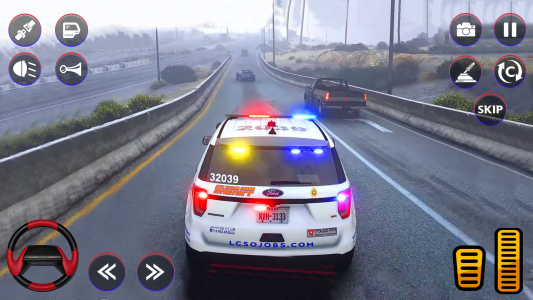 اسکرین شات 3 بازی Police Car Chase Cop Car Games