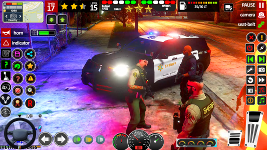 اسکرین شات بازی Police Car Chase Cop Car Games 4