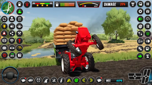 اسکرین شات بازی Tractor Games: Farming Game 3D 3