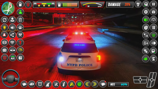 اسکرین شات بازی Drive Police Parking Car Games 1
