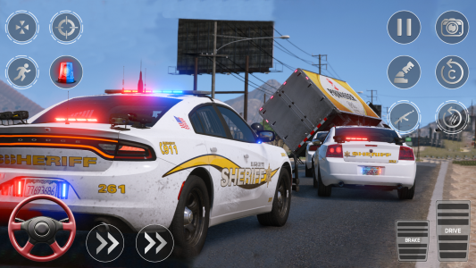 اسکرین شات 8 بازی Drive Police Parking Car Games