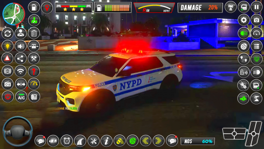 اسکرین شات بازی Drive Police Parking Car Games 4