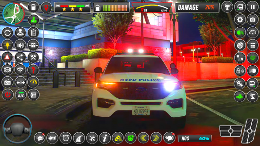 اسکرین شات بازی Drive Police Parking Car Games 6