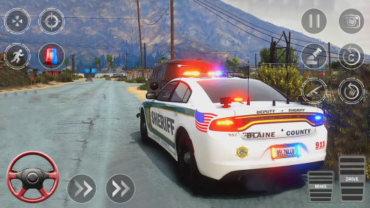 اسکرین شات 3 بازی Drive Police Parking Car Games