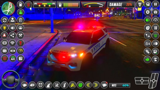 اسکرین شات بازی Drive Police Parking Car Games 3