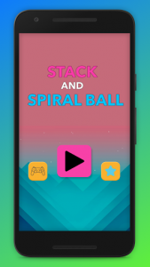 اسکرین شات بازی Stack Spiral Jump and Fall Ball 1