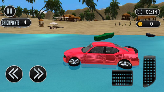 اسکرین شات بازی بازی ماشین ساحلی 2