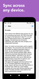 اسکرین شات 5 برنامه Standard Notes