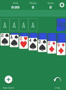 اسکرین شات بازی Solitaire 3