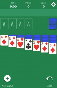 اسکرین شات بازی Solitaire 1