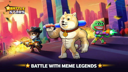 اسکرین شات 1 بازی Battle Stars: 4v4 TDM & BR