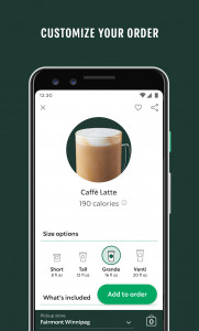 اسکرین شات برنامه Starbucks 4