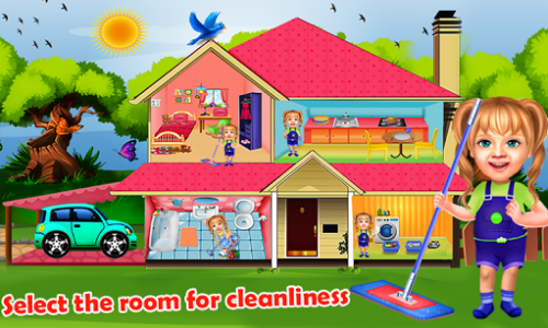 اسکرین شات بازی Sweet Baby Girl Cleaning Games: House Cleanup 2018 1