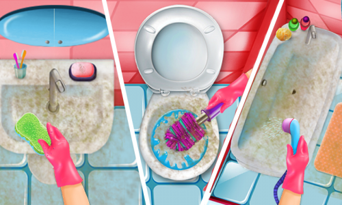 اسکرین شات بازی House Cleanup : Cleaning Games 2