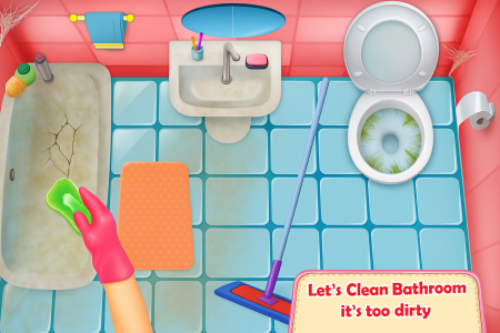 اسکرین شات 3 بازی House Cleanup : Cleaning Games