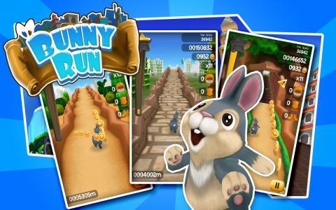 اسکرین شات بازی Bunny Run 3
