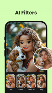اسکرین شات 2 برنامه Gemix-AI Photo Generator