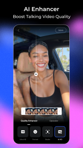 اسکرین شات 4 برنامه Vmake: AI Talking Video Editor