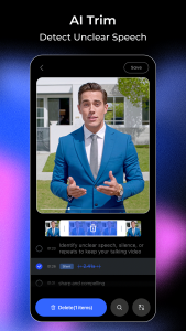 اسکرین شات 7 برنامه Vmake: AI Talking Video Editor