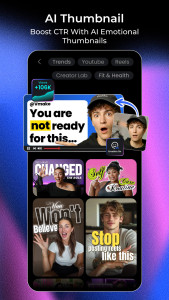 اسکرین شات 3 برنامه Vmake: AI Talking Video Editor