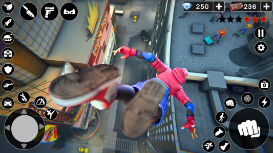 اسکرین شات برنامه Spider Fighter Man Hero 2