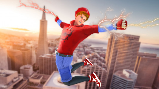 اسکرین شات برنامه Spider Fighter Man Hero 3