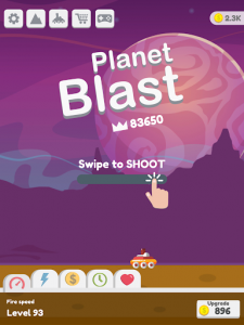 اسکرین شات بازی Planet Blast - Swipe To Shoot Jumping Ball 8