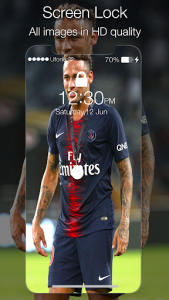 اسکرین شات برنامه Screen Lock For Neymar Junior 5