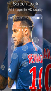 اسکرین شات برنامه Screen Lock For Neymar Junior 2